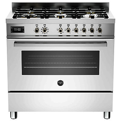 Bertazzoni Professional Series 90cm Dual Fuel Single Range Cooker White Bertazzoni Professional Series 90cm Dual Fuel Single Range Cooker White